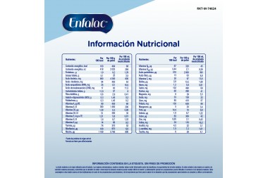 Formula Láctea De Inicio Enfalac Con DHA Y ARA 340 G