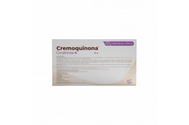 Pomada Para Cicatrices Cremoquinona Caléndula Silicio 30 G