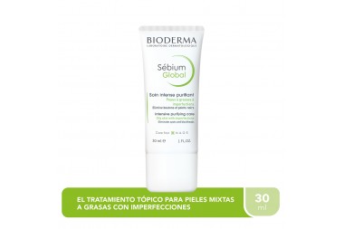 Crema Sebium Global Piel Mixta A Grasa Tubo Con 30 Ml