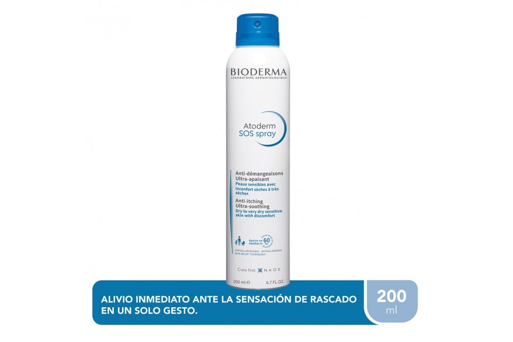Crema Atoderm Sos Anti Picor Ultra Calmante 200 Ml