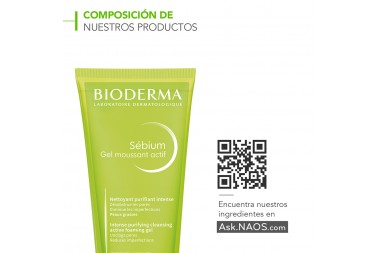 Gel Limpiador Purificante Sebium Bioderma 200 Ml