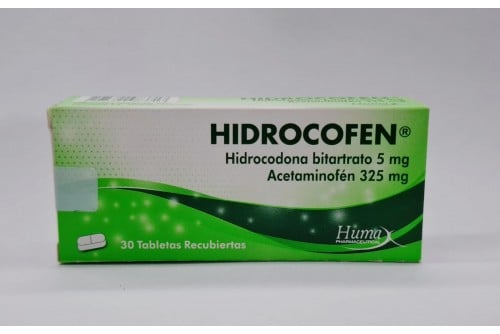 Hidrocofen 5 Mg 325 Mg 30...