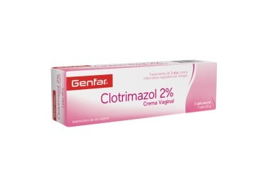 Clotrimazol 2% Genfar Crema Vaginal 20 G + 3 Aplicadores