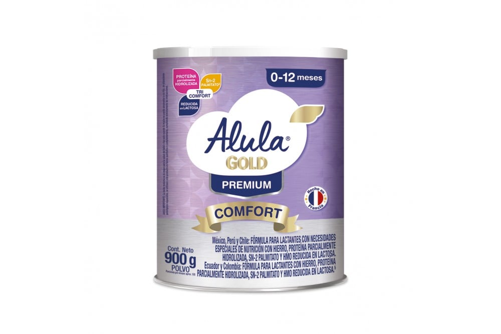 Fórmula Infantil Alula Gold Comfort Premium 900 Ml