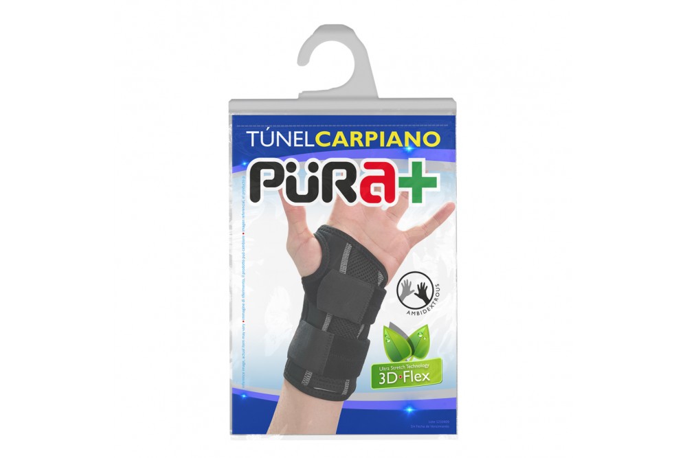 Muñequera Ambidiestra Pura+ Ajustable Und