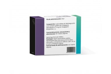 Nurtec ODT Rimegepant 75 Mg 2 Tabletas De Desintegración Oral