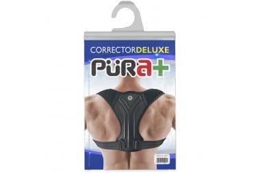 Corrector De Postura Pura + Color Negro Und