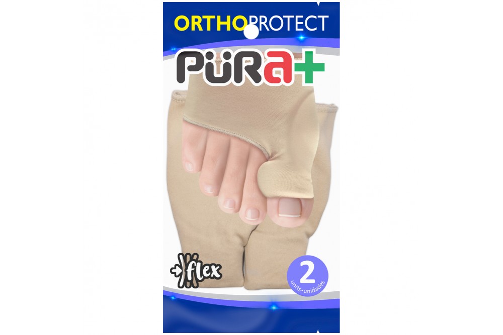 Separador Pura+ Protector Dedo Pie 2 Unds
