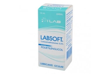 Lubricante Visual Labsoft 0,5 % Con 15 Ml