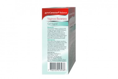 Gel Vaginal Gynocanesten Balance 7 Tubos con 5 Ml C/U