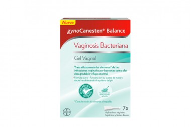 Gel Vaginal Gynocanesten Balance 7 Tubos con 5 Ml C/U