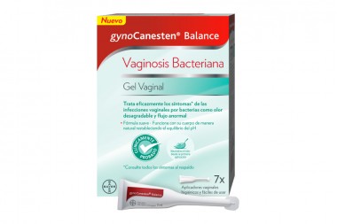 Gel Vaginal Gynocanesten Balance 7 Tubos con 5 Ml C/U