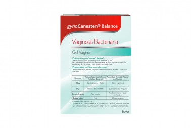 Gel Vaginal Gynocanesten Balance 7 Tubos con 5 Ml C/U