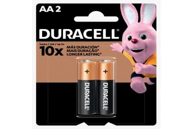 Pila Alcalina Duracell AA 2...