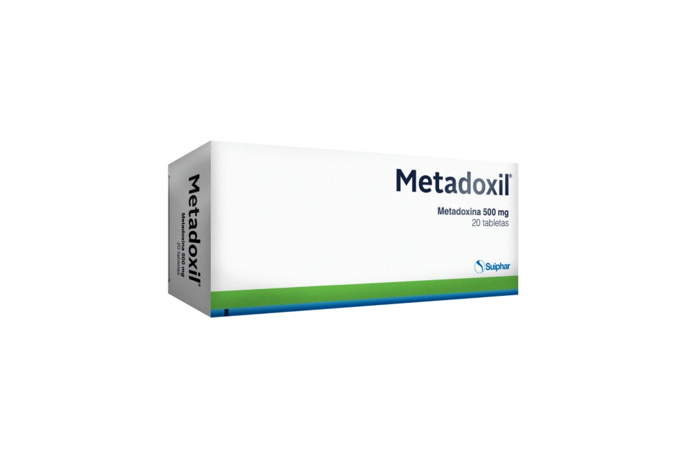 Metadoxil 500 Mg 20 Tabletas