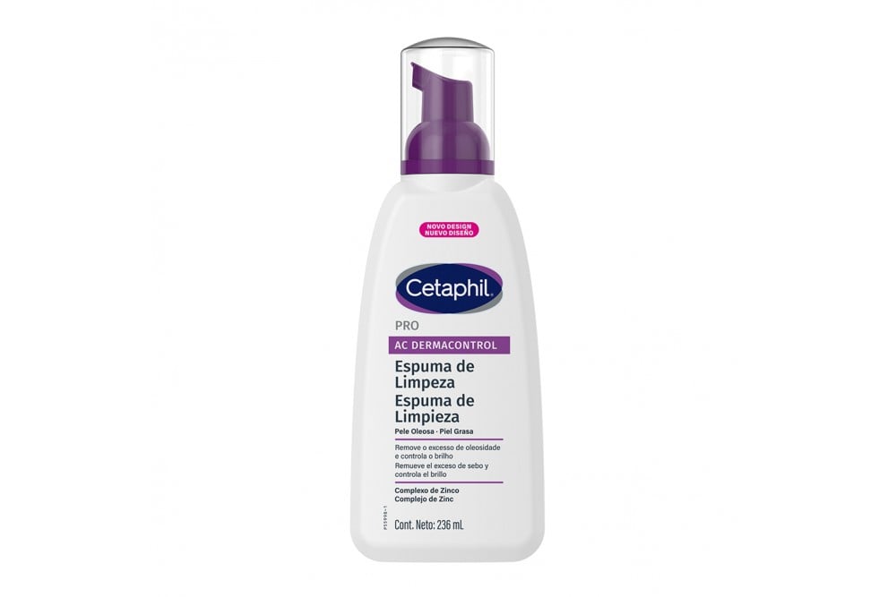 Espuma Limpiadora Cetaphil Piel Grasa 236 Ml