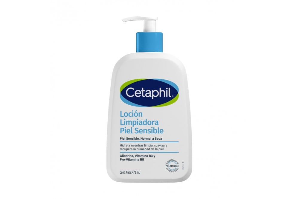 Loción Limpiadora Cetaphil Piel Sensible 473 Ml