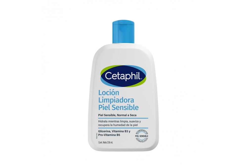Loción Limpiadora Cetaphil Facial Piel Normal A Seca 237 Ml