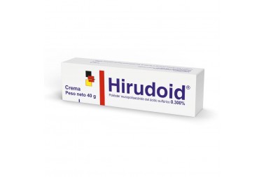Crema Hirudoid Poliéster Mucopolisacárido Del Ácido Sulfúrico 0,3% 40 G