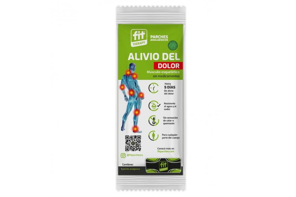Parche Analgesico Fit Therapy Alivio Del Dolor Und