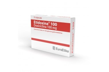 Etidoxina 100 Mg 10 Cápsulas