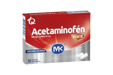 Acetaminofén Forte Mk 500Mg...
