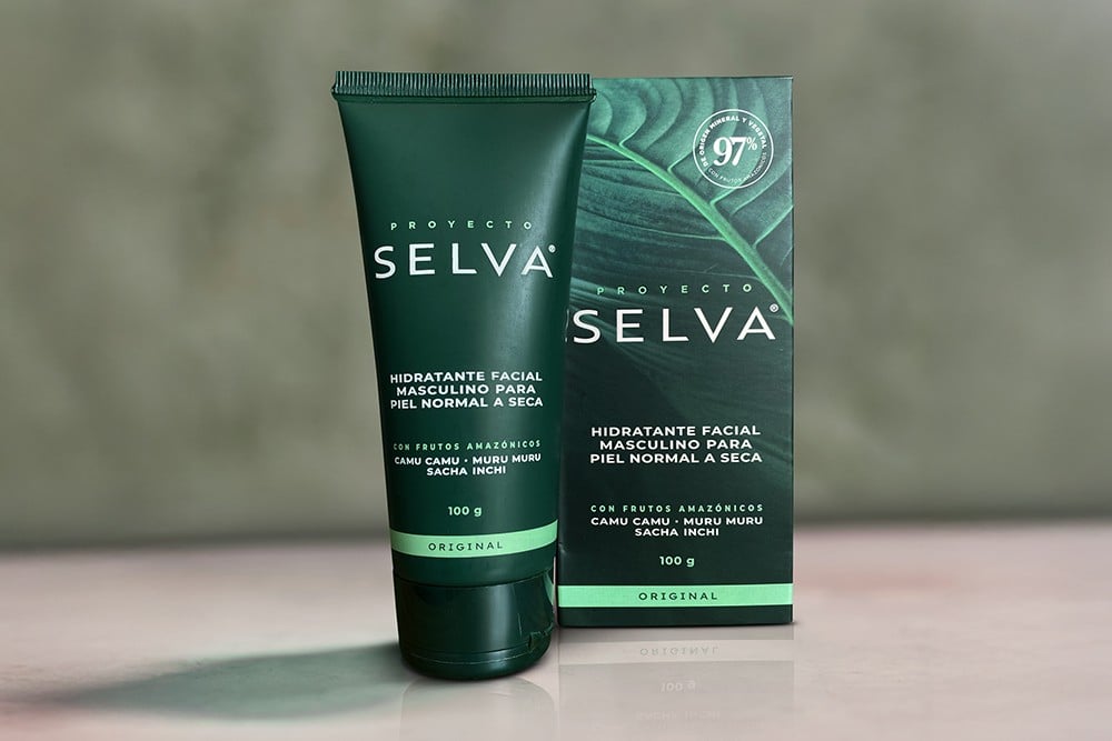 Hidratante Facial Masculino Proyecto Selva Para Piel Seca A Normal 100 G
