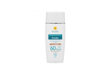 Protector Solar Facial Nude Spf 60 Con Color 50 Ml