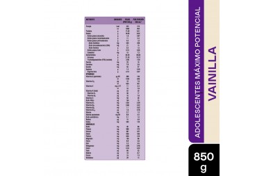 Pediasure En Polvo 10+ Sabor Vainilla 850 G