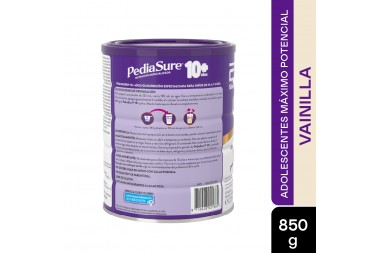 Pediasure En Polvo 10+ Sabor Vainilla 850 G