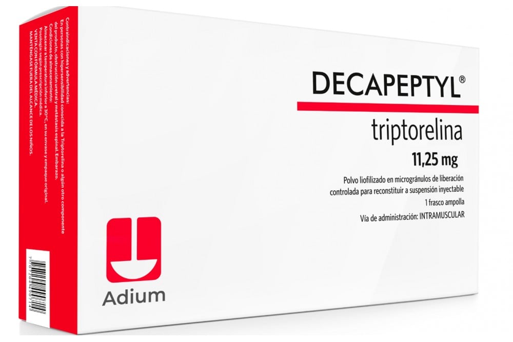 Decapeptyl Triptorelina 11,25 Mg Polvo Liofilizado Inyectable 1 Ampolleta