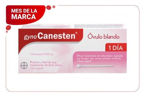 GynoCanesten 500 Mg 1 Óvulo...
