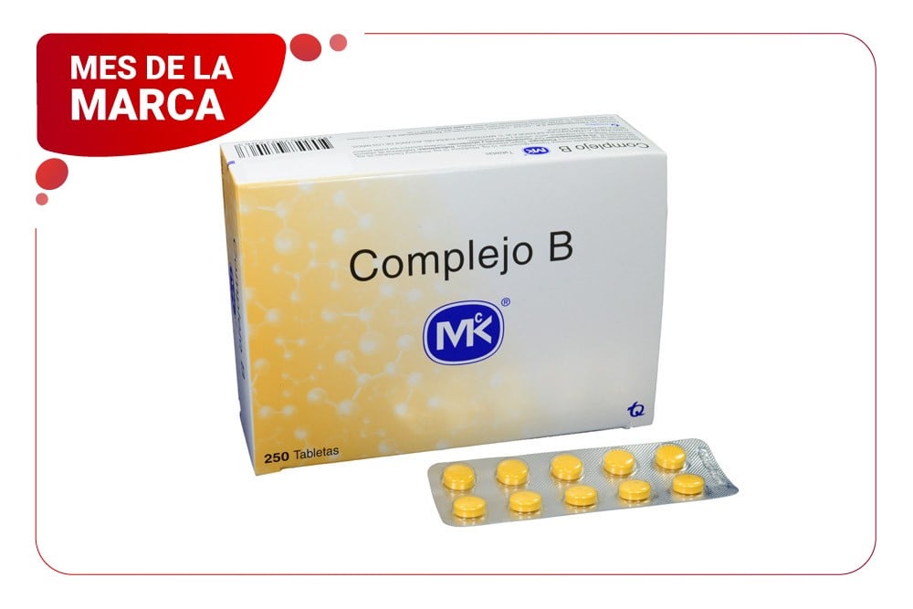 Complejo B Mk Caja Con 250 Tabletas