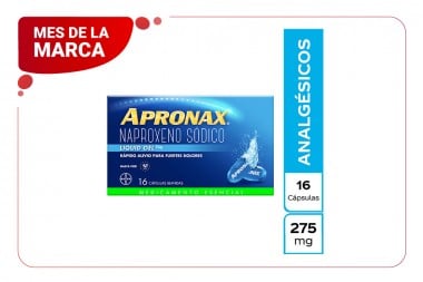 Apronax 275 Mg Caja Con 16...