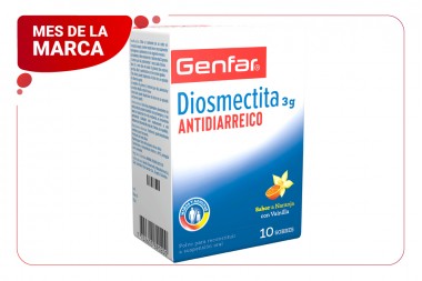 Diosmectita Genfar 3 G X 10...