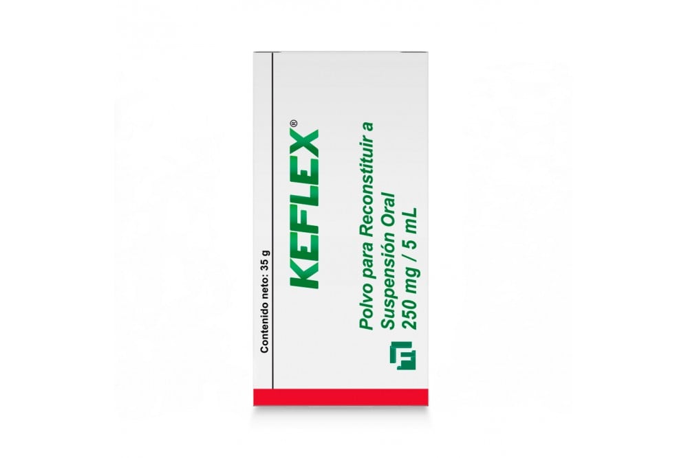 Keflex 250 Mg/5Ml Polvo Para Reconstituir a Suspensión Oral 36 G