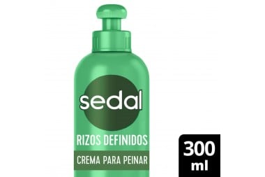 Crema Para Peinar Sedal Rizos Definidos 300 Ml