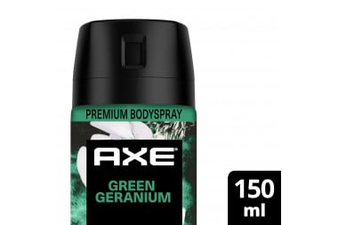 Desodorante Axe Green Gerani En Aerosol 150 Ml