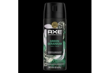 Desodorante Axe Green Gerani En Aerosol 150 Ml