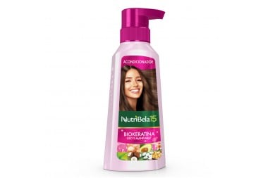 Acondicionador Nutribela Biokeratina Liso Y Manejable 200 Ml
