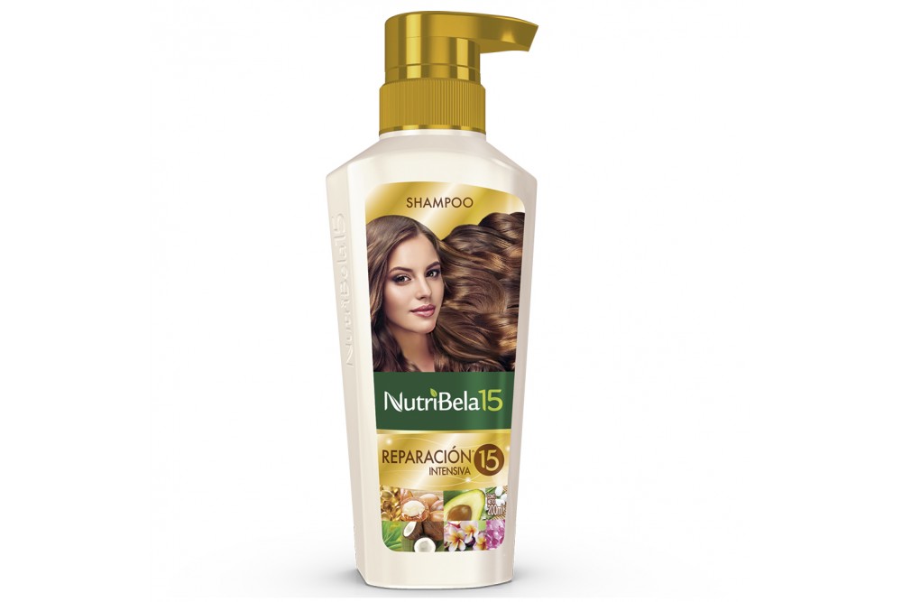 Shampoo Nutribela Reparación Intensiva 200 Ml