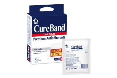 Oferta Gasa Antiadherente Cureband Pague 9 lleve 12