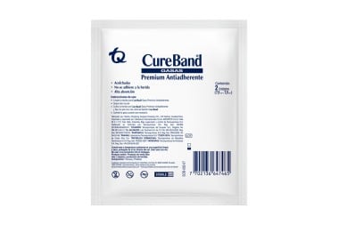 Gasa Antiadherente Cureband Acolchadas 24 Unds