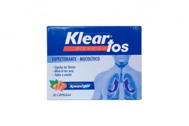 Klear Tos Caja Con 20 Cápsulas