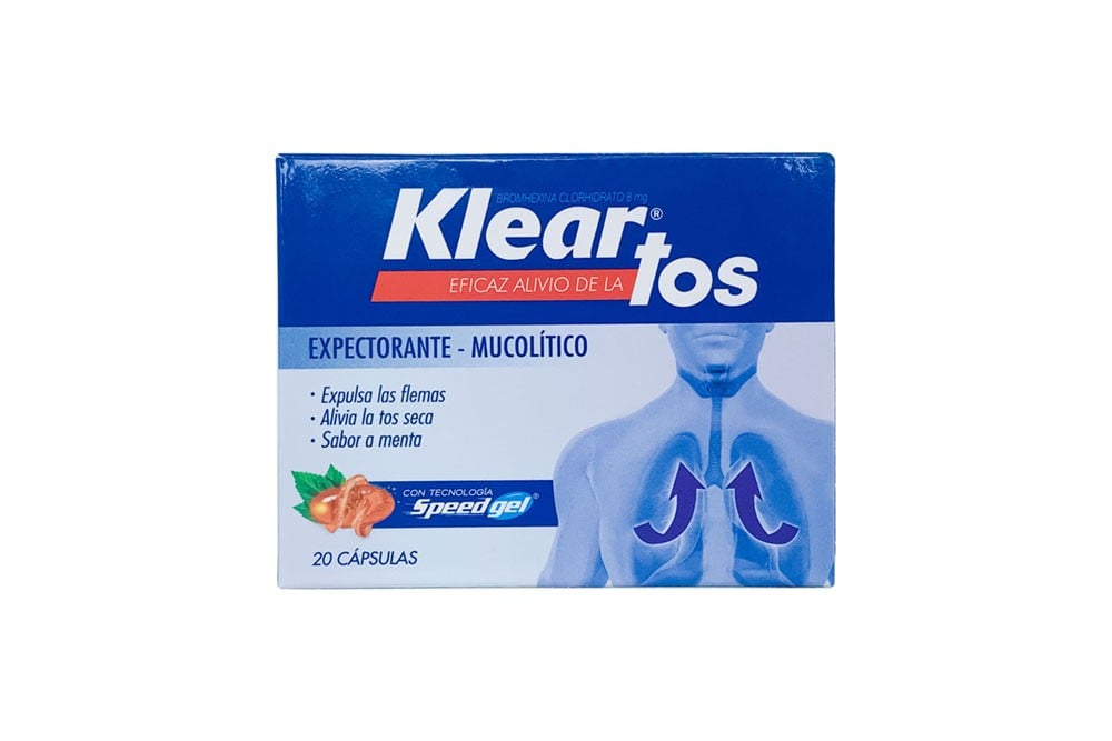 Klear Tos Caja Con 20 Cápsulas
