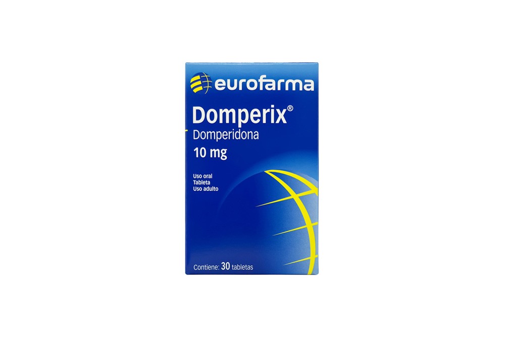 Domperidona Domperix 10 Mg 30 Tabletas