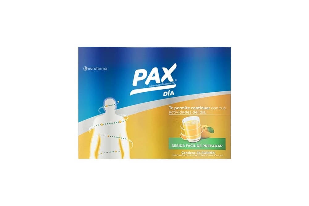 Pax Día Sabor Naranja 24 Sobres De 6 G C/U