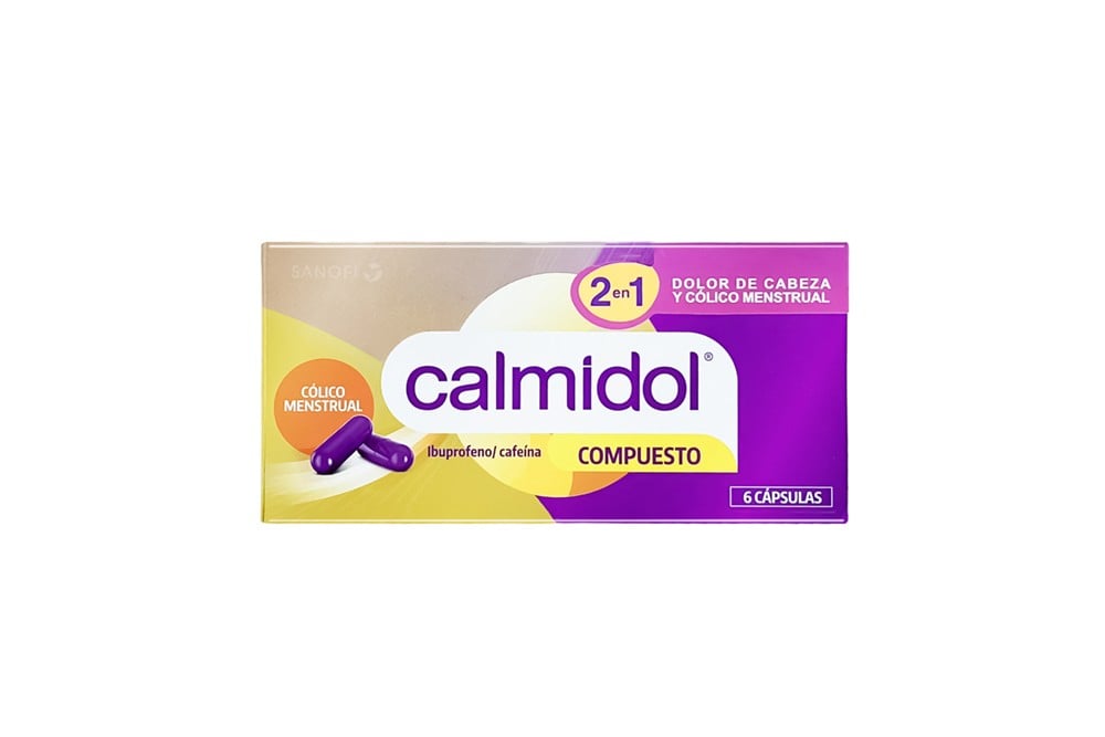 Calmidol Compuesto Caja Con 6 Cápsulas