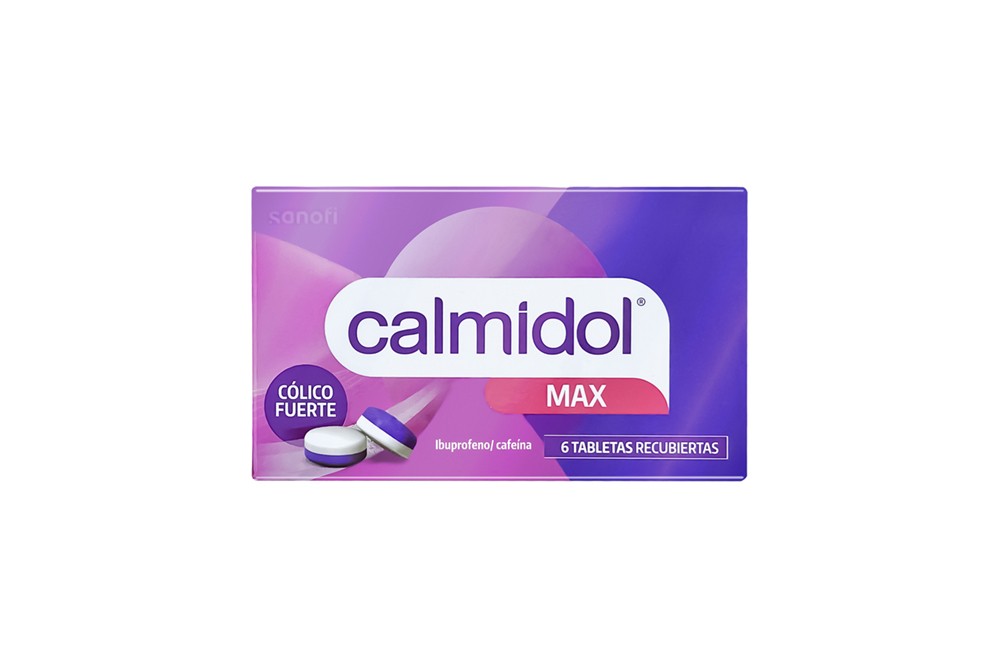 Calmidol Max 6 Tabletas Recubiertas