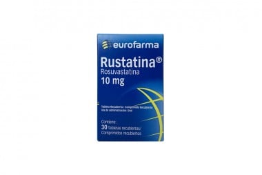 Rustatina 10 Mg 30 Tabletas